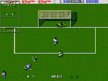 Dino Dini's Soccer (Europe) screen shot game playing